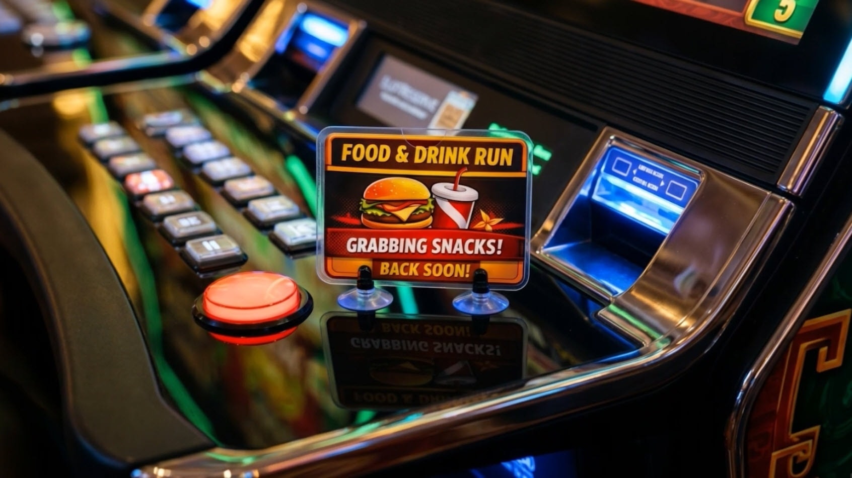 Luxury casino floor interior
